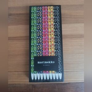 Marimekko Floral Patterned Pencils (Unopened)